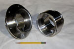 Packaging machine parts, stainless steel fittings, polysolfone pipes, Delrin pipes fabricated by Innovative Services near Chicago IL